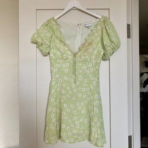 Floral Mini Dress Size Small